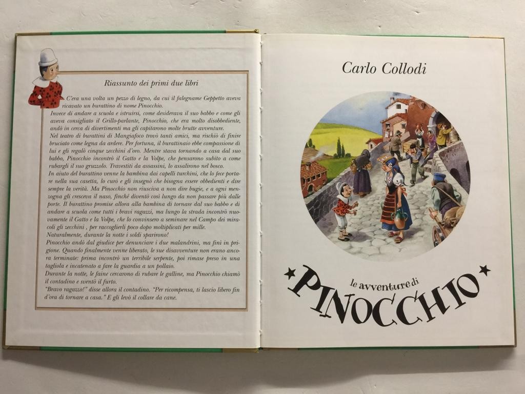 Le Avventure di PINOCCHIO Zecchino d'oro Tony Wolf DAMI EDITORE 2004 –  PNC735 – Ale Ecommerce Vendo Per Te