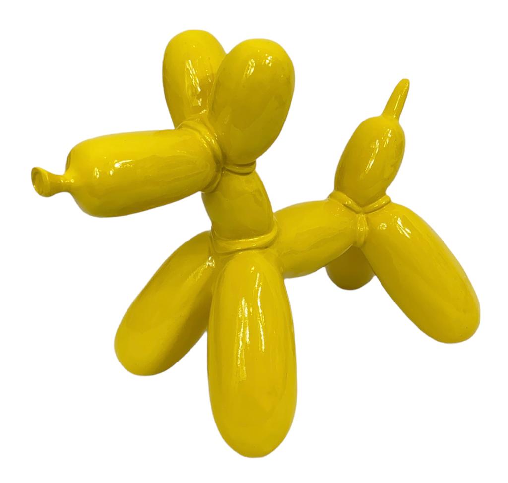 scultura cane palloncino