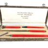 Set Scrittura Rosso 4 Pezzi + Scatola - AUC3131