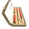 Set Scrittura Rosso 4 Pezzi + Scatola - AUC3131 - immagine 2