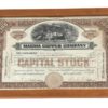 Quadro Certificato Azionario Magma Copper Company 1926 - AUC3545