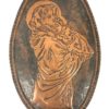 Quadro in Rame Madonna con Bambino - AUC3558