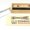 Gioco Domino Mikado + Scatola in Legno - ANC879