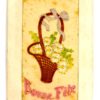 Cartolina Augurale Ricamata a Mano Primi 900 CPA Fantasie - CRT65