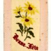 Cartolina Augurale Ricamata a Mano Primi 900 CPA Fantasie - CRT70