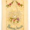 Cartolina Augurale Ricamata a Mano Primi 900 CPA Fantasie - CRT73