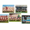 Cartoline Calcio Anni 60-70 Inter Napoli Cagliari Fiorentina Torino 5 Cartoline - AUC2050