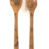 Posate in Legno Forchetta e Cucchiaio 70cm  - AUC2813