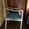 Sedia Seduta in Stoffa Struttura in Legno - AUR576 - immagine 2