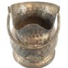 Vaso con Manico Battuto a Mano Silver Plate - AUC2933