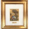 Quadro su Foglia Oro Raffigurante Il Ritorno del Pastore Firmato T.Leucci  - AUC3062