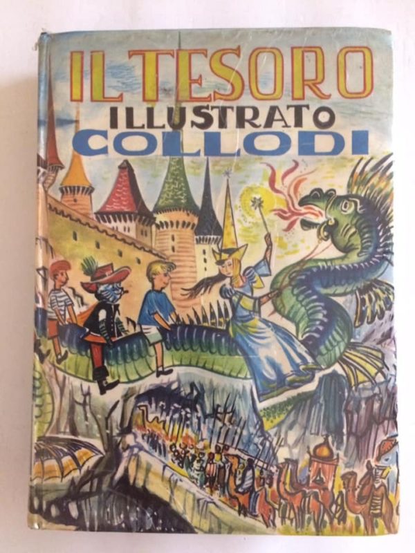 Libro Il Tesoro Illustrato Collodi I Racconti delle Fate Pipi Lo Scimmiottino  - PNC21