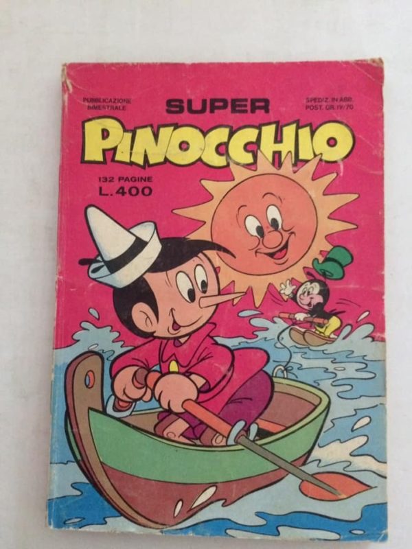 Fumetto Super Pinocchio Unione Stampa Periodica Italiana Edizioni Metro 1977 - PNC126