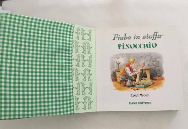 Pinocchio Tony Wolf Dami Editore Fiabe in Stoffa 2001 - PNC341 - immagine 3