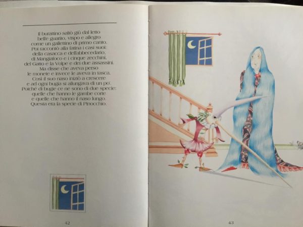 Pinocchio Collodi Illustrata da Paola Sapori Franco Panini Ragazzi 1992 - PNC375 - immagine 3