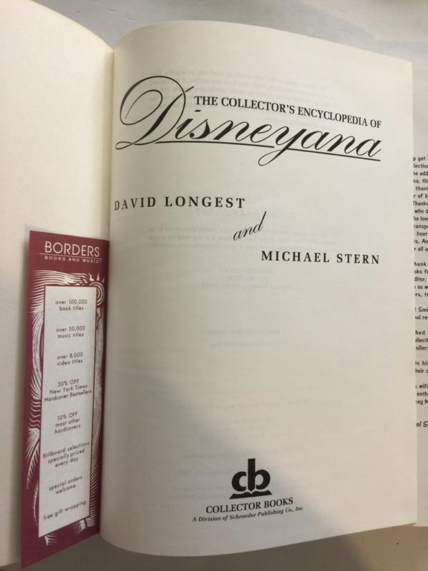 The Collector's Encyclopedia Of Disneyana David Longest and Michael Stern 1992 - PNC411 - immagine 3