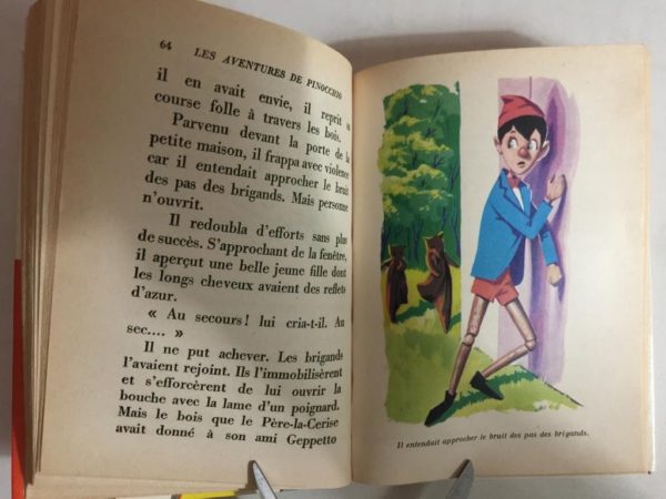 Les Aventures de Pinocchio Collodi Nouvelle Bibliothèque Rose HACHETTE 1960 - PNC568 - immagine 4