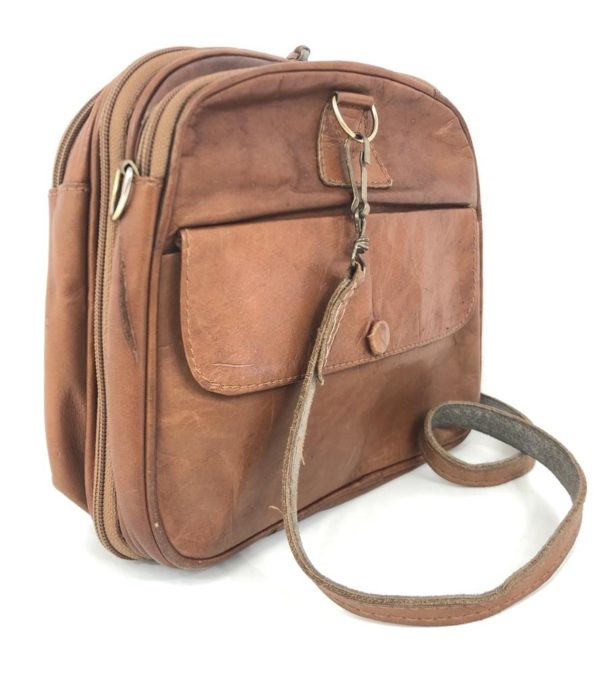 Borsa da Viaggio Vintage Trasformabile in Pelle - AUC3610