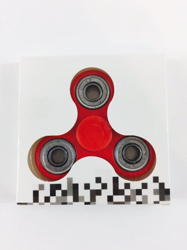 Spinner Fidget Antistress Rosso - ANC786