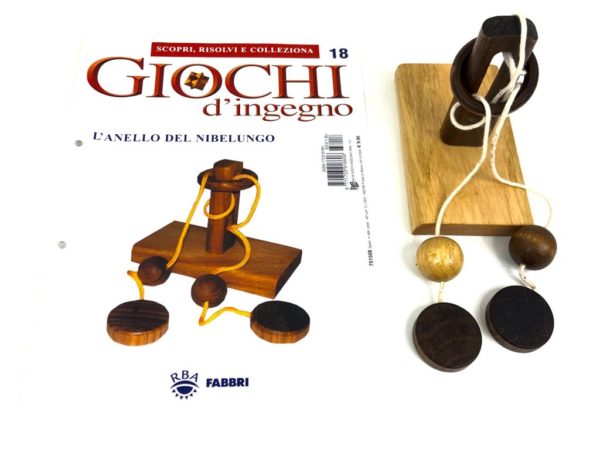 Giochi D'Ingegno in Legno Fabbri L'Anello del Nibelungo + Libretto - AUC3763