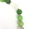 Collana con Pietre in Vetro Verde 30 cm - ANC942 - immagine 2