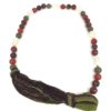 Collana con Pietre in Vetro Multicolore 50 cm - ANC946