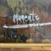 Quadro Olio su Tavola Manente Paesaggio Cornice in Legno - AUC3835 - immagine 3