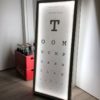 Tavola Optometrica Light N Box Too Much Porn Will Make You Blind - AUR1151