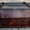 Baule Valigia da Viaggio Antico in Pelle e Legno - AUR734 - immagine 3
