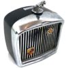 Accendino a Benzina Jaguar Radiatore in Metallo - AUC4260