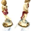 Statuette Angeli con Mandolino Base in Marmo 2 PZ Made in Italy - AUC4557 - immagine 2