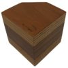 Soprammobile Cubo di Legno Penano 94 14/120 - AUC5048 - immagine 4