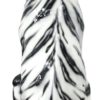 Statua Scultura Tigre Bianca in Ceramica 90cm - AUR812 - immagine 4