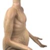 Statua Scultura E.T. Extraterrestre Telefono Casa in Resina 85cm - AUR820 - immagine 2