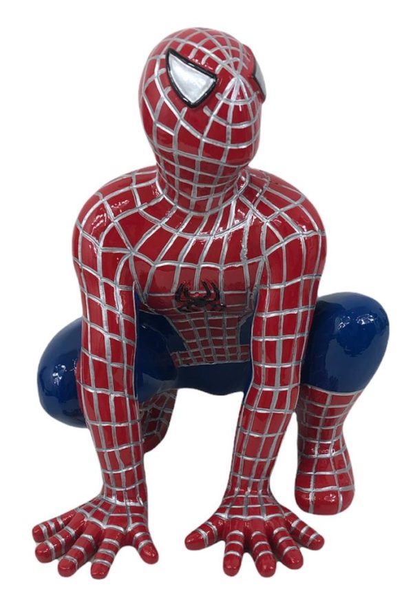 Statua Scultura Spiderman in Resina 30cm - AUR1052