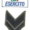 Spilla Toppa Esercito Vintage in Tessuto 2 PZ - AUC5196