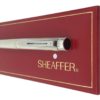 Penna Stilografica Sheaffer Targa Argento + Custodia - ANC1359 - immagine 4