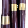 Trittico Penne Sheaffer Bordeaux Rifiniture Oro Anni 70 - ANC1373 - immagine 4