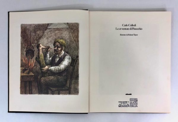 LE AVVENTURE DI PINOCCHIO Illustrate da Roland Topor - Olivetti  - PNC863 - immagine 2