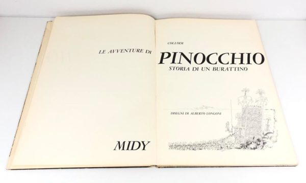 PINOCCHIO Disegni di Alberto Longoni MIDY Milano  - PNC867 - immagine 2