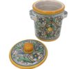 Vasetto con Coperchio in Ceramica Riccardo Varsallona Caltagirone - AUC5529 - immagine 2