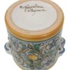 Vasetto con Coperchio in Ceramica Riccardo Varsallona Caltagirone - AUC5529 - immagine 4