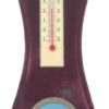 Termometro Velluto Bordeaux con Immagine Sacra - AUC5534