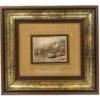 Quadro Gondole a Venezia Alfredo Zecca su Argento - AUC5426