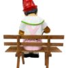 Statua Scultura Pinocchio in Resina con Panchina in Legno - AUR898 - immagine 4