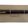 Penna Stilografica Parker Sonnet in Lacca Marrone Rifiniture Oro + Scatola - AUC5691 - immagine 2