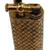 Accendino Dunhill Argento Massiccio Dorato 6,5 cm + Custodia  - AUC5742 - immagine 3