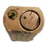 Accendino Dunhill Argento Massiccio Dorato 6,5 cm + Custodia  - AUC5742 - immagine 4