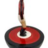 Scultura Subbuteo Gigante Milan Firmato Stefano Puzzo in Ceramica 30cm - ANC1490 - immagine 2