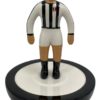 Scultura Subbuteo Gigante Juventus Firmato Stefano Puzzo in Ceramica 30cm - ANC1482